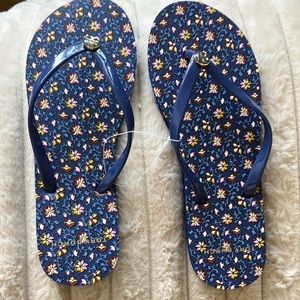 Tory Burch Flip Flops Size 7 NWT